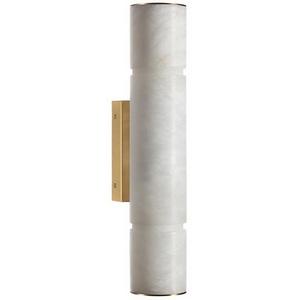 Изображение товара Настенный светильник Odeon Light Marbella 6674/12WL латунь/металл/алебастр IP20 LED 12W 540Лм 3000K/4000K
