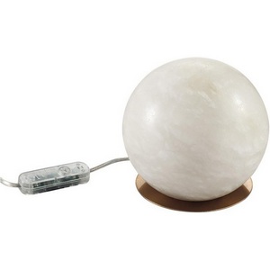 Изображение товара Настольная лампа Odeon Light Marbella 6685/8TL бронзовый/металл/алебастр LED 8W с тумблером 3000/4000/6000K на выкл.