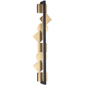 Изображение товара Настенный светильник Odeon Light Geos 6691/12WL черный/бронза браширов./металл/акрил поворотный на 360 LED 12W 3000K 220V