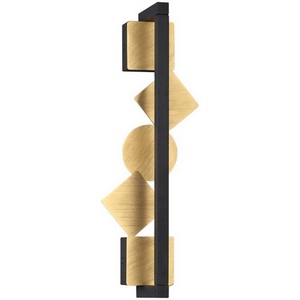 Изображение товара Настенный светильник Odeon Light Geos 6691/7WL черный/бронза браширов./металл/акрил поворотный IP20 LED 7W 184Лм 3000K