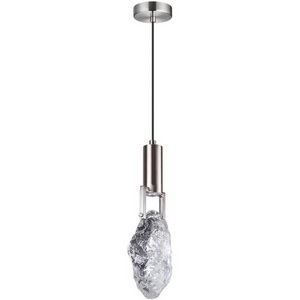 Изображение товара Подвесной светильник с матовым плафоном Odeon Light Lia 6696/5L MIDCENT матовый никель/металл/стекло IP20 LED 5W 3000K