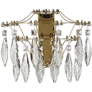 Изображение товара Бра светодиодное Odeon Light Flamenco 7000/25WL металл/хрусталь/нерж сталь LED 25W 4000K 220V с подвесками