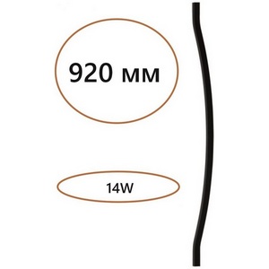 Изображение товара Дуговой элемент для инсталляции 1000мм Odeon Light Fino 7006/100D IP20 LED 14W Лм 3000K CRI > 90