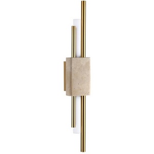 Изображение товара Настенный светильник светильник Odeon Light Travertino 7034/10WL камень/акрил/металл IP20 LED 10W 3000K 220V