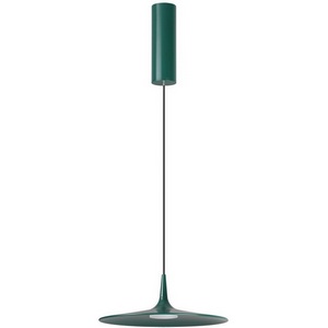 Изображение товара Подвесной светильник Odeon Light Sombra 7037/12L темно-зеленый/металл/акрил LED 12W 3000K 220V
