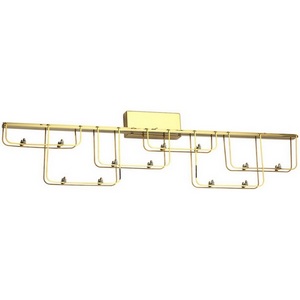 Изображение товара Настенный светильник Odeon Light Zaha 7060/12WL нерж/сталь золото IP20 LED 12W 1080Лм 3000K 220V