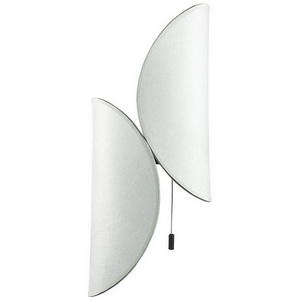 Изображение товара Бра Odeon Light Silk 7067/2W черный/белый/шелк/металл IP20 LED G9 5W 220V