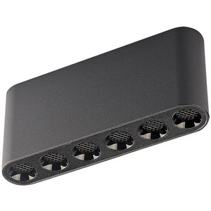 Изображение товара Потолочный светильник прямоугольный с черным плафоном Odeon Light Small 7092/15CL черный/металл/акрил LED 15W 3000K 220V