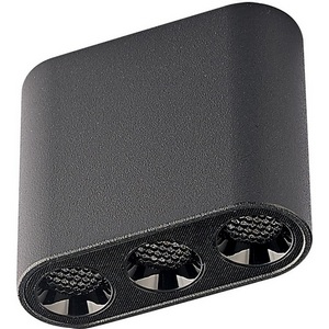 Изображение товара Накладной светильник прямоугольный Odeon Light Small 7092/8CL черный/металл/акрил LED 8W 3000K 220V