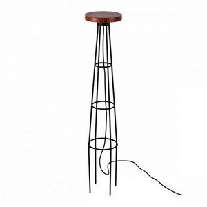 Изображение товара Уличный встраиваемый в грунт светильник IP65 со столиком Odeon Light Liana 7108/15GLA окраш. под дерево/металл LED 12W 220V