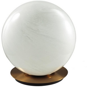 Изображение товара Настольная лампа с выключателем Odeon Light Magia 7109/1TL металл/стекло/бронза/белый IP20 E27 5W 220V