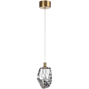 Изображение товара Подвесной светильник Odeon Light Gemme 7114/4LC прозрачное стекло/металл IP20 LED 4W 300Лм 3000K 200° 220V