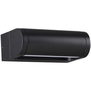 Изображение товара Настенный светильник уличный Odeon Light Twinset 7117/12WL черный/металл IP65 LED 12W 453Лм 3000K 140° 220V