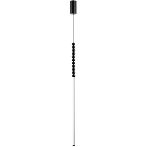 Изображение товара Подвесной светильник Odeon Light Monella 7149/12L черный/акрил/металл IP20 LED 12W 800Лм 3500K 300° 220V