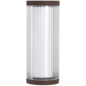 Изображение товара Настенный светильник уличный Odeon Light Cortena 7180/12WL коричневый/акрил/металл IP65 LED 12W 750Лм 3000K 162° 220V