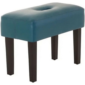 Изображение товара Табурет мягкий Handy ОГОГО (арт.330136), (Ткань,Экокожа/Синий)