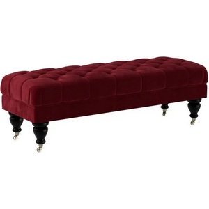 Изображение товара Банкетка Jazz Малая ОГОГО (арт.330418), (Ткань/Бордовый)