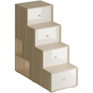 Изображение товара Лестница-комод Play ОГОГО (арт.331741), (ЛДСП/Белый)