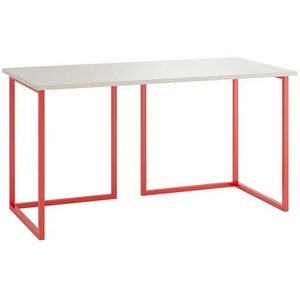 Изображение товара Стол 140x70 см Board ОГОГО 332060 (ясень коимбра) (прямоугольная столешница, П-образная опора)