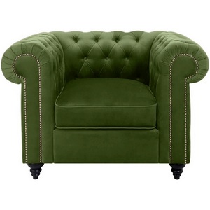 Изображение товара Кресло Chester Classic ОГОГО (арт.333696), (Ткань/Зеленый)
