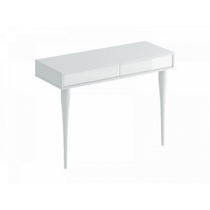 Изображение товара Туалетный столик с ящиком Cloud ОГОГО 335266 (белый) (прямоугольная столешница, 2 ножки)