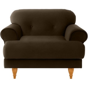 Изображение товара Кресло Italia ОГОГО (арт.339926), (Ткань/Темно-коричневый)