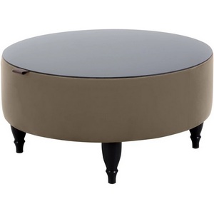 Изображение товара Стол журнальный Italia ОГОГО (арт.339971), (ЛДСП/Бежевый) (круглая столешница, 4 ножки)