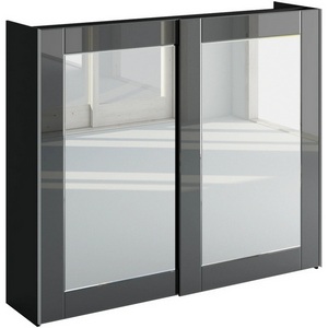 Изображение товара Шкаф-купе Kristal ОГОГО (арт.341579), (ЛДСП/Черный)