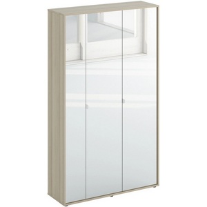 Изображение товара Шкаф трехдверный Latte ОГОГО (арт.344059), (ЛДСП/Зеркальный)