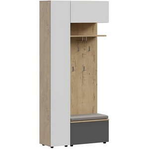 Изображение товара Композиция Modus 4 ОГОГО (арт.344469), (ЛДСП/Серый,Белый)