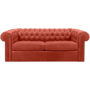 Изображение товара Диван Chesterfield ОГОГО (арт.344559), (Ткань/Красный)