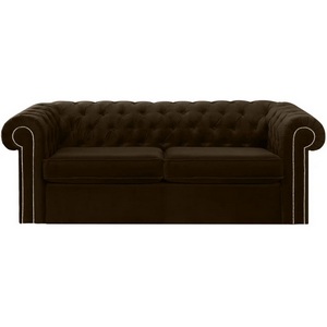 Изображение товара Диван Chesterfield ОГОГО (арт.344632), (Ткань/Коричневый)
