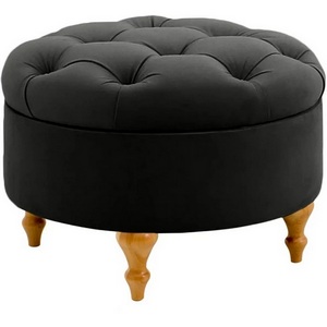 Изображение товара Пуф Meggi ОГОГО (арт.434445), (Ткань/Черный)