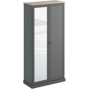 Изображение товара Шкаф двухдверный Caprio ОГОГО (арт.463227), (ЛДСП,МДФ/Серый)