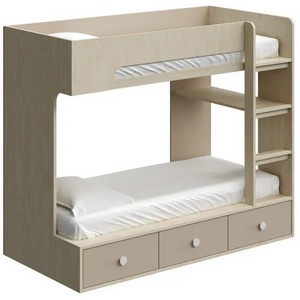 Изображение товара Кровать Yummy двухъярусная ОГОГО 517858 (бежевый)