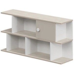 Изображение товара Стеллаж для книг деревянный белый Yummy ОГОГО 518287 (белый)