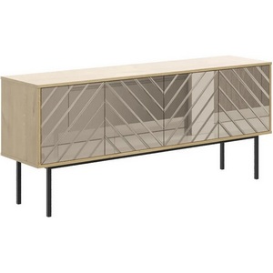 Изображение товара Тумба Boho большая ОГОГО (арт.571772), (ЛДСП/Дуб Корбридж,Бронзовый)