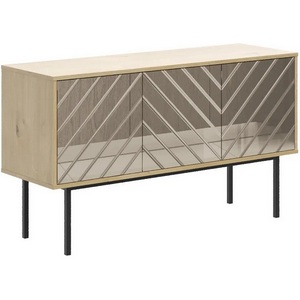 Изображение товара Тумба малая Boho ОГОГО (арт.571783), (ЛДСП/Дуб Корбридж,Бронзовый)