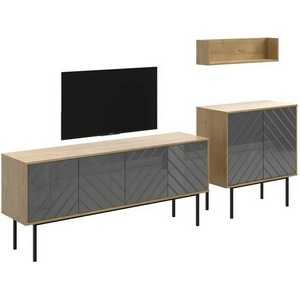 Изображение товара Композиция Boho 4 ОГОГО (арт.572667), (ЛДСП/Дуб Корбридж,Серый)