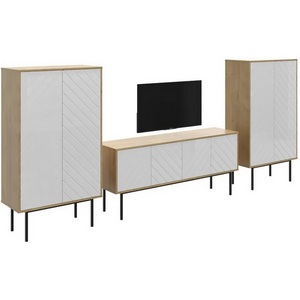 Изображение товара Композиция Boho 5 ОГОГО (арт.572670), (ЛДСП/Белый,Дуб Корбридж)