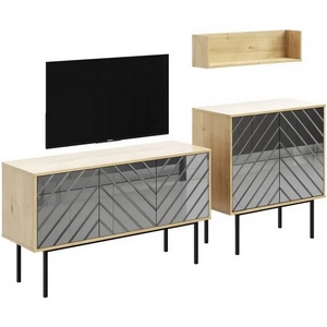 Изображение товара Композиция Boho 1 ОГОГО (арт.572696), (ЛДСП/Серый,Дуб Корбридж)