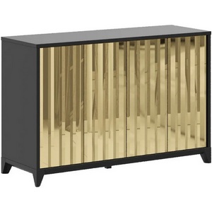 Изображение товара Сервант Dante большой ОГОГО (арт.575204), (ЛДСП/Черный,Золотой)