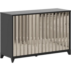 Изображение товара Сервант Dante большой ОГОГО (арт.575208), (ЛДСП/Черный,Бронзовый)