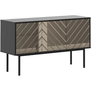 Изображение товара Тумба малая Boho ОГОГО (арт.578437), (ЛДСП/Черный,Бронзовый)