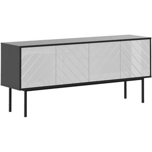 Изображение товара Тумба Boho большая ОГОГО (арт.578451), (ЛДСП/Белый,Черный)