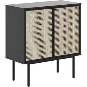 Изображение товара Шкаф Boho низкий ОГОГО (арт.578509), (ЛДСП/Зеленый,Черный)