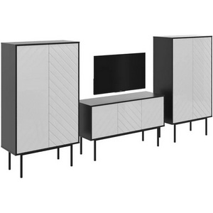 Изображение товара Композиция Boho 3 ОГОГО (арт.578660), (ЛДСП/Белый,Черный)