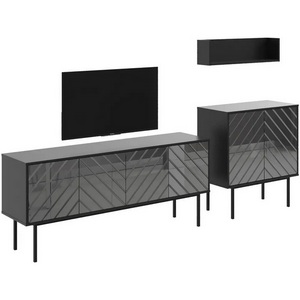 Изображение товара Композиция Boho 4 ОГОГО (арт.578672), (ЛДСП/Серый,Черный)