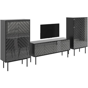 Изображение товара Композиция Boho 5 ОГОГО (арт.578682), (ЛДСП/Серый,Черный)