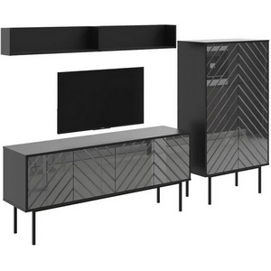 Изображение товара Композиция Boho 6 ОГОГО (арт.578735), (ЛДСП/Серый,Черный)